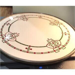 759.  1920's Art Deco Tray Trivet Jugendstil by WMF Wachtersbach of Germany.